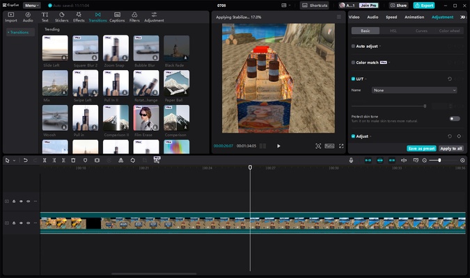 CapCut screenshot 1