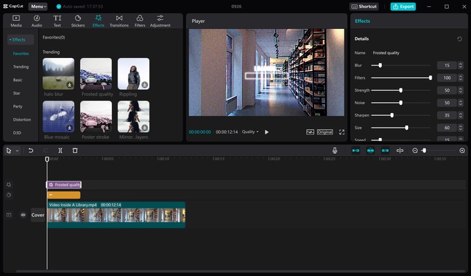 CapCut screenshot 1