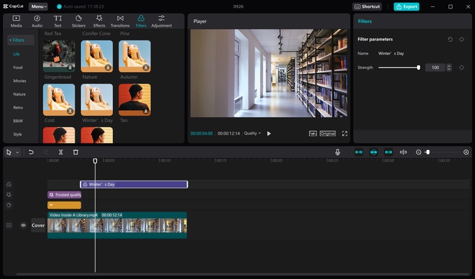 CapCut screenshot 1