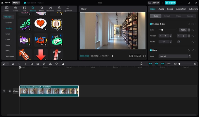 CapCut screenshot 1