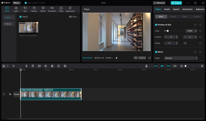 CapCut screenshot 1