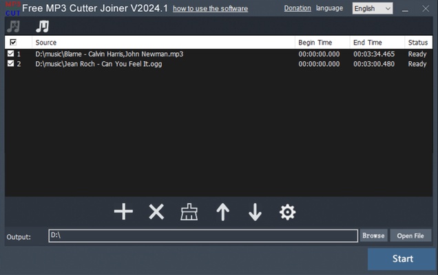 Audio Video Cutter Joiner Suite screenshot 1