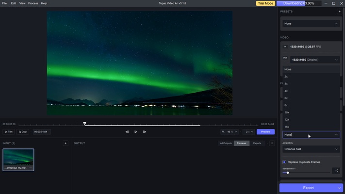 Topaz Video AI screenshot 1