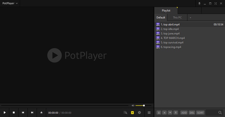 PotPlayer screenshot 1