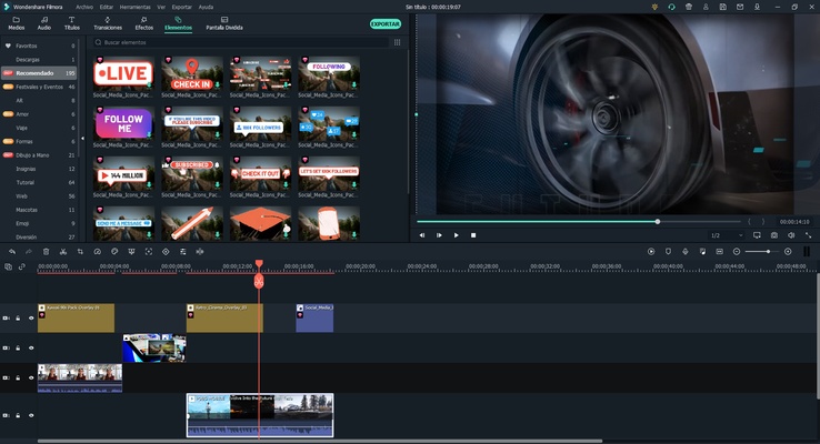 Wondershare Filmora screenshot 1