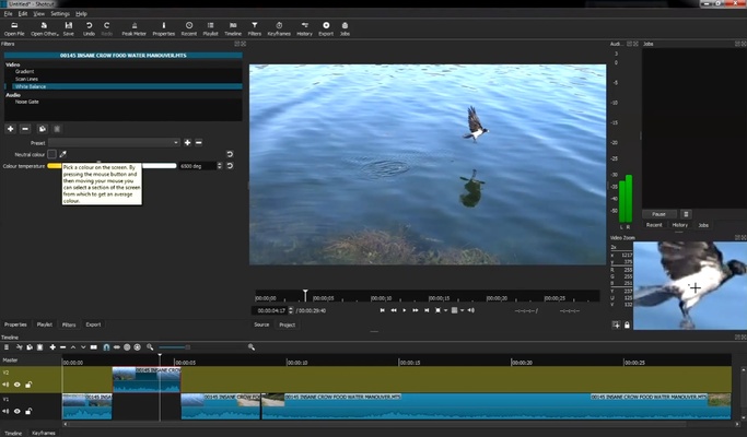 Shotcut screenshot 1
