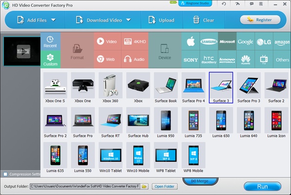 WonderFox HD Video Converter Factory Pro screenshot 1