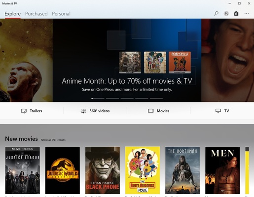 Movies & TV screenshot 1