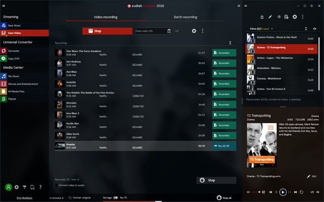 Audials Music screenshot 1