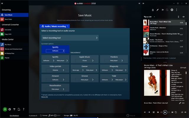 Audials Music screenshot 1