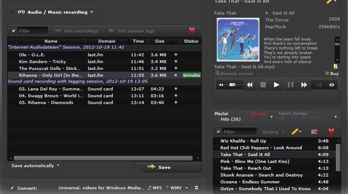 Audials Music screenshot 1