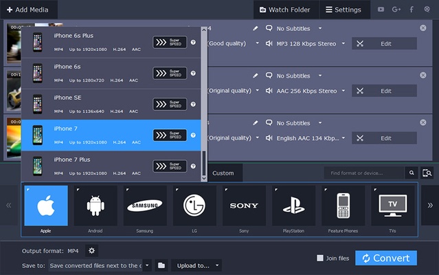 Movavi Video Converter screenshot 1