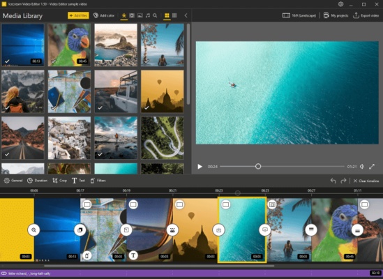 Icecream Video Editor screenshot 1