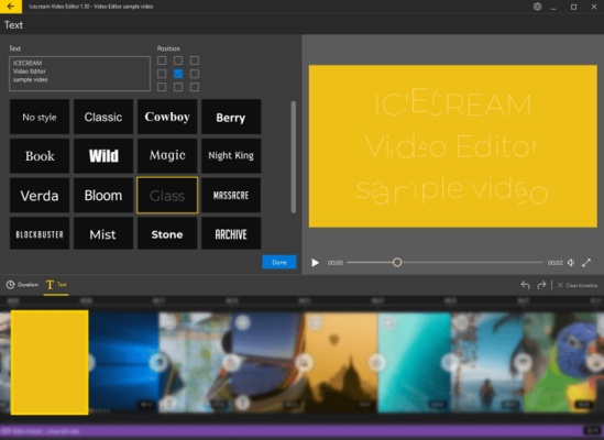 Icecream Video Editor screenshot 1