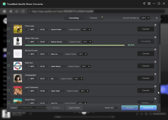 TunesBank Music Converter screenshot 1