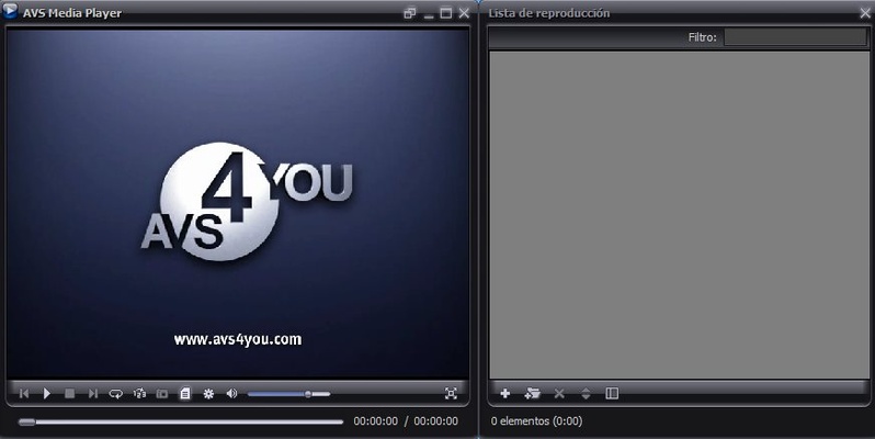 AVS Media Player screenshot 1