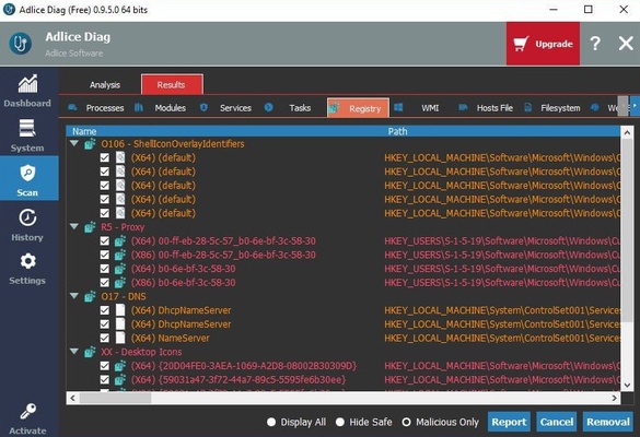 Adlice Diag screenshot 1