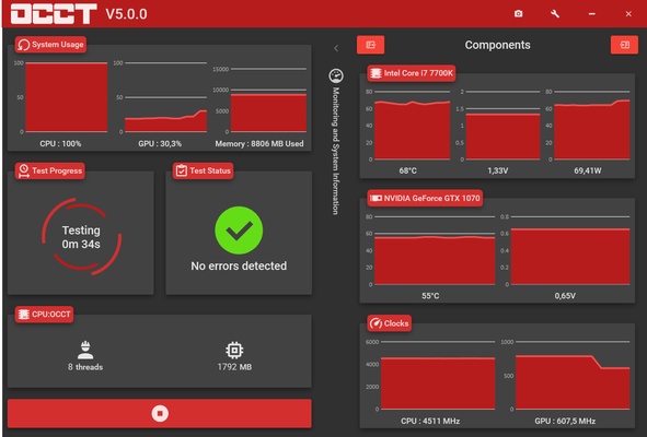 OCCT 17.0.2 screenshot 1