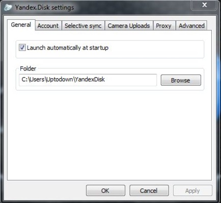 Yandex Disk screenshot 1