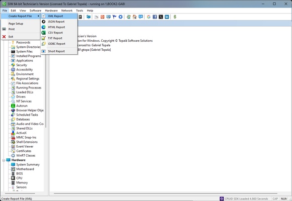 SIW screenshot 1