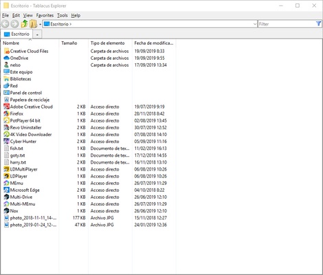 Tablacus Explorer screenshot 1