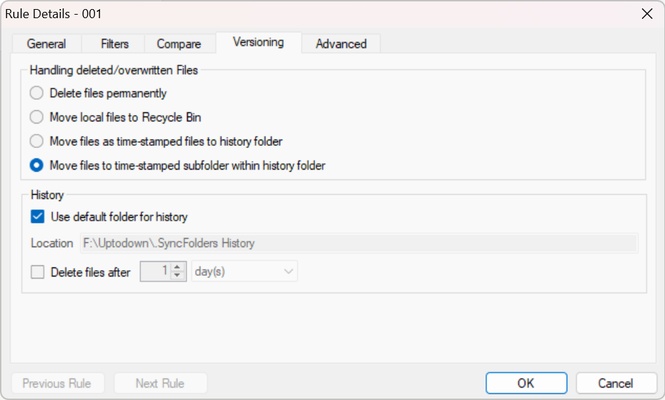 SyncFolders screenshot 1