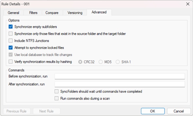 SyncFolders screenshot 1