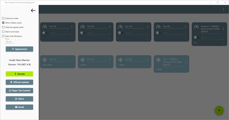 Fan Control screenshot 1