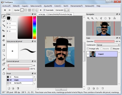 FireAlpaca screenshot 1