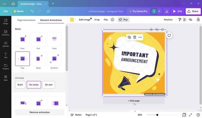 Canva screenshot 1