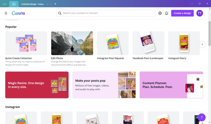 Canva screenshot 1