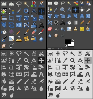 GIMP screenshot 1