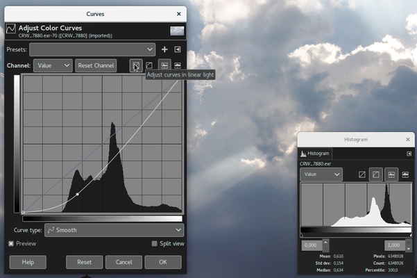 GIMP screenshot 1