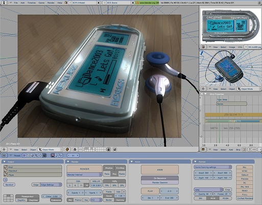 Blender Portable screenshot 1