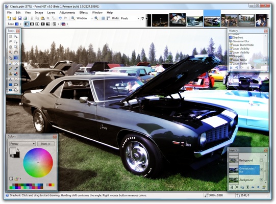 Paint.NET screenshot 1