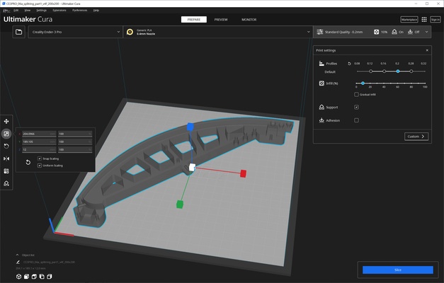 Ultimaker Cura screenshot 1