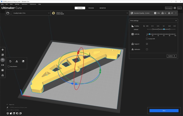 Ultimaker Cura screenshot 1