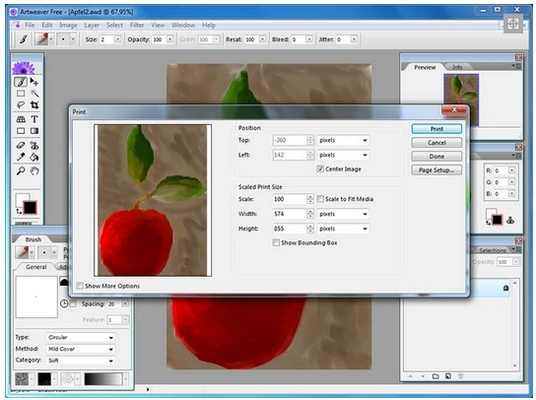Artweaver screenshot 1