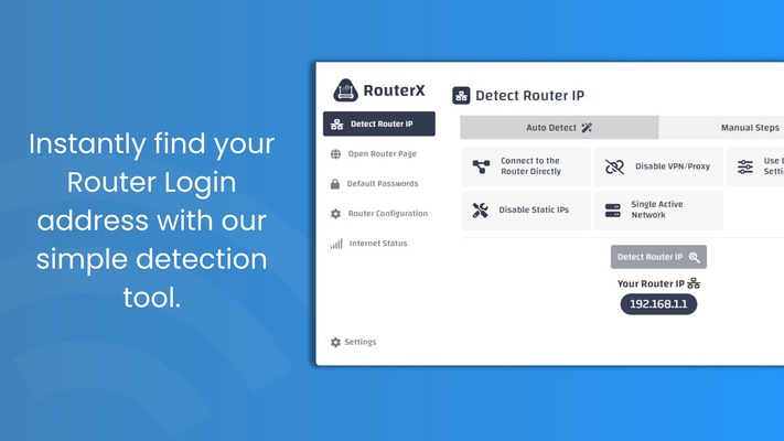 RouterX - Login Router Page 192.168.1.1 screenshot 1