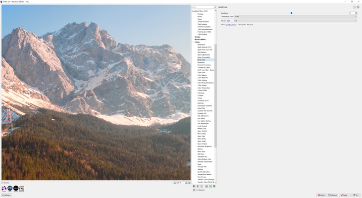 GMIC screenshot 1