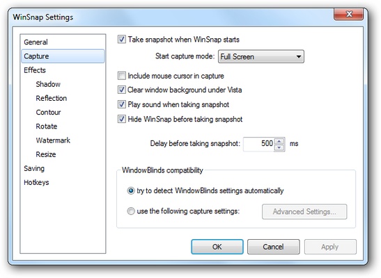 WinSnap screenshot 1