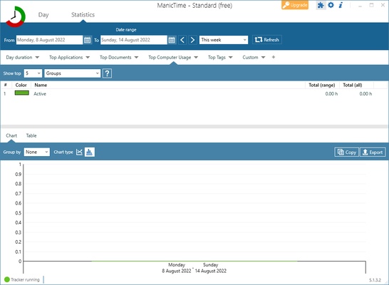 ManicTime screenshot 1