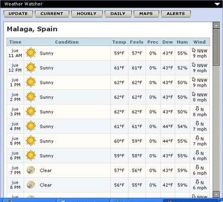 Weather Watcher screenshot 1