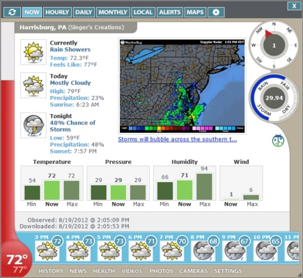 Weather Watcher screenshot 1