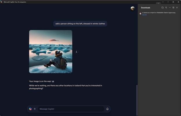 Microsoft Copilot screenshot 1
