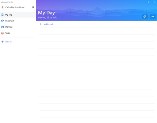Microsoft To Do screenshot 1