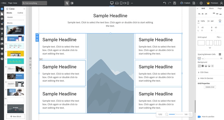 Nicepage screenshot 1