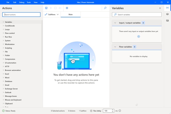 Power Automate screenshot 1