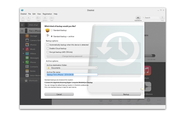 iMazing screenshot 1