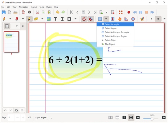 Xournal++ screenshot 1